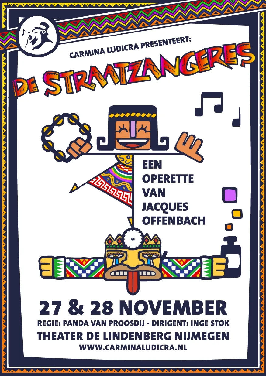 Poster De Straatzangeres